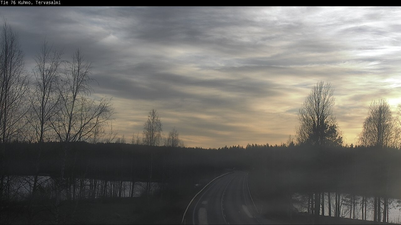 Kelikamerat Kuva Tie 76 Kuhmo, Tervasalmi, Kuhmo, Kainuu