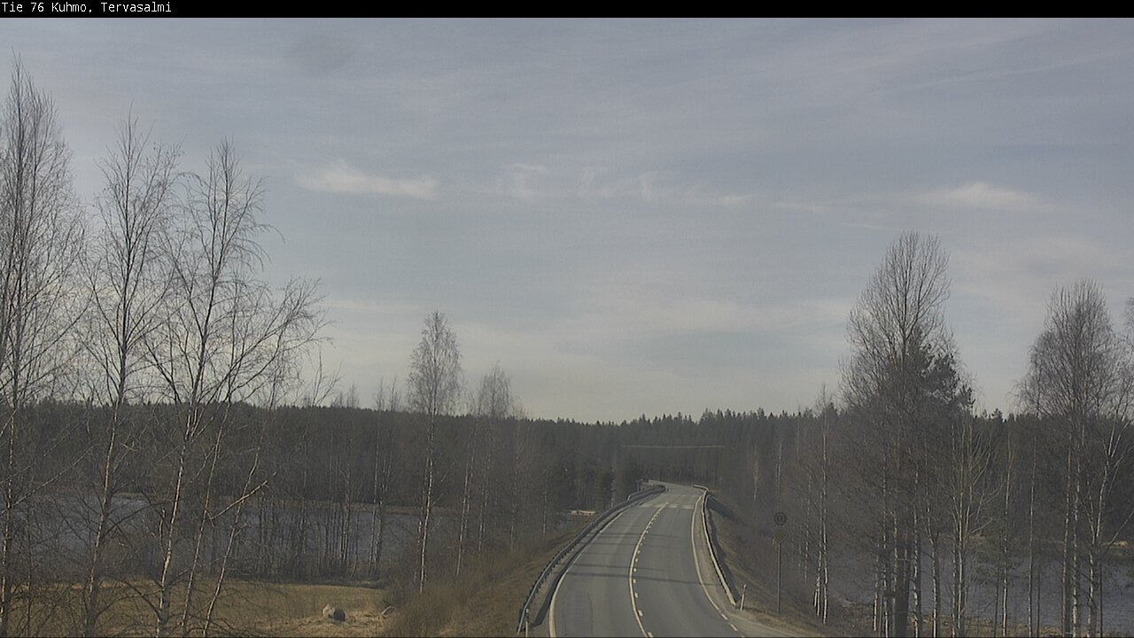 Kelikamerat Kuva Tie 76 Kuhmo, Tervasalmi, Kuhmo, Kainuu