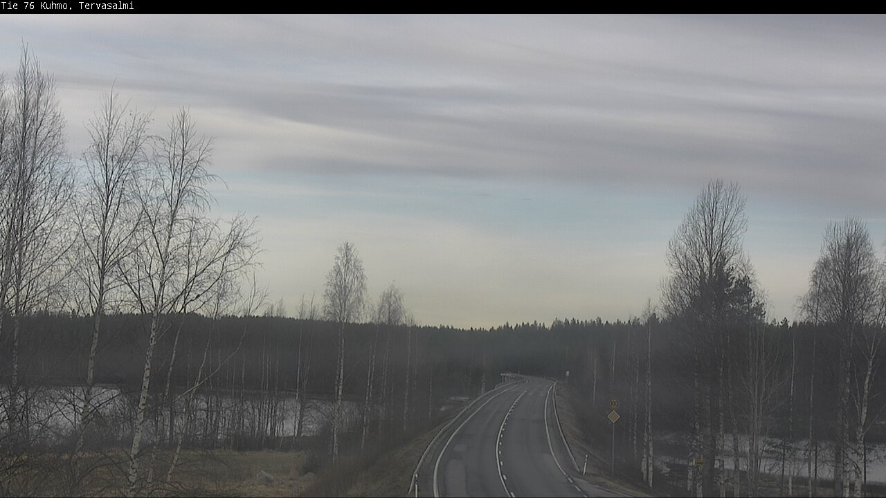 Kelikamerat Kuva Tie 76 Kuhmo, Tervasalmi, Kuhmo, Kainuu