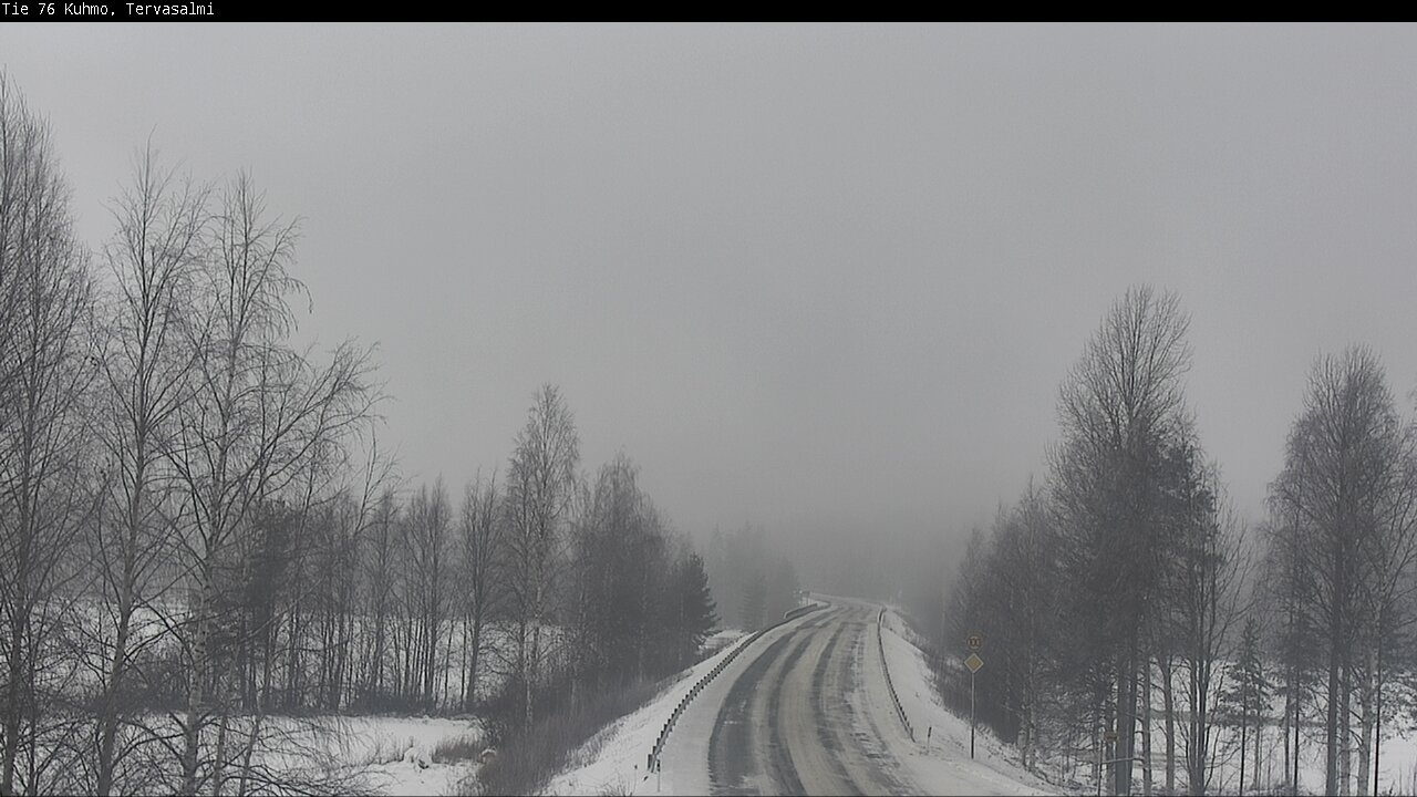 Weather Camera Image Road 76 Kuhmo, Tervasalmi, Kuhmo, Kainuu