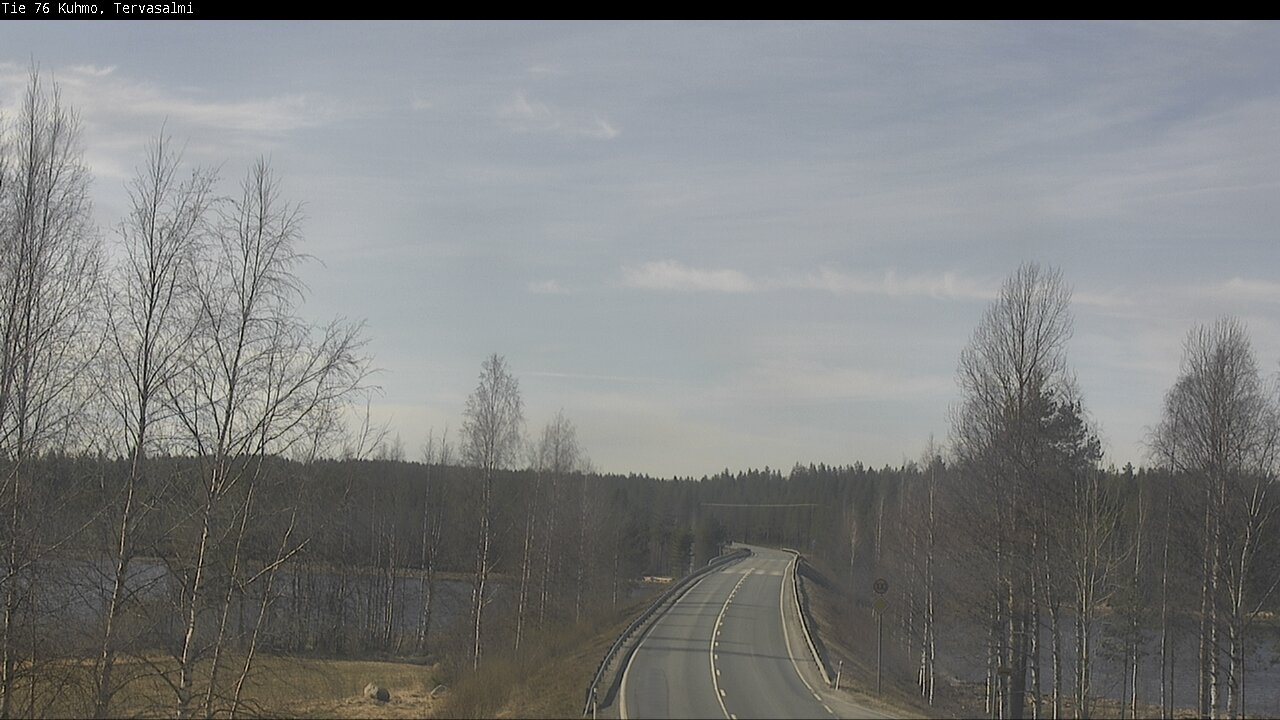Kelikamerat Kuva Tie 76 Kuhmo, Tervasalmi, Kuhmo, Kainuu
