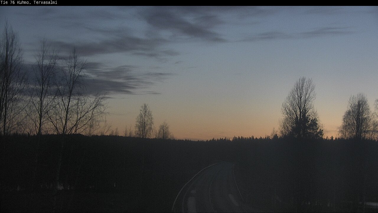 Kelikamerat Kuva Tie 76 Kuhmo, Tervasalmi, Kuhmo, Kainuu