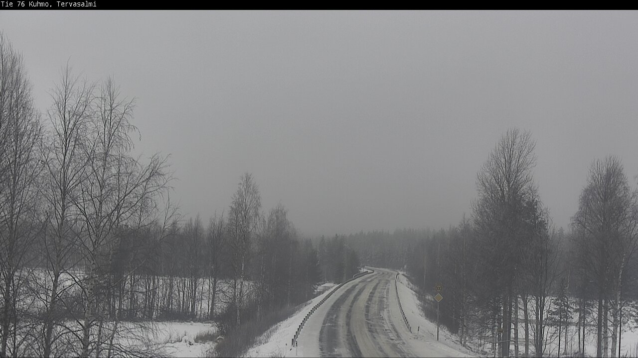 Weather Camera Image Road 76 Kuhmo, Tervasalmi, Kuhmo, Kainuu