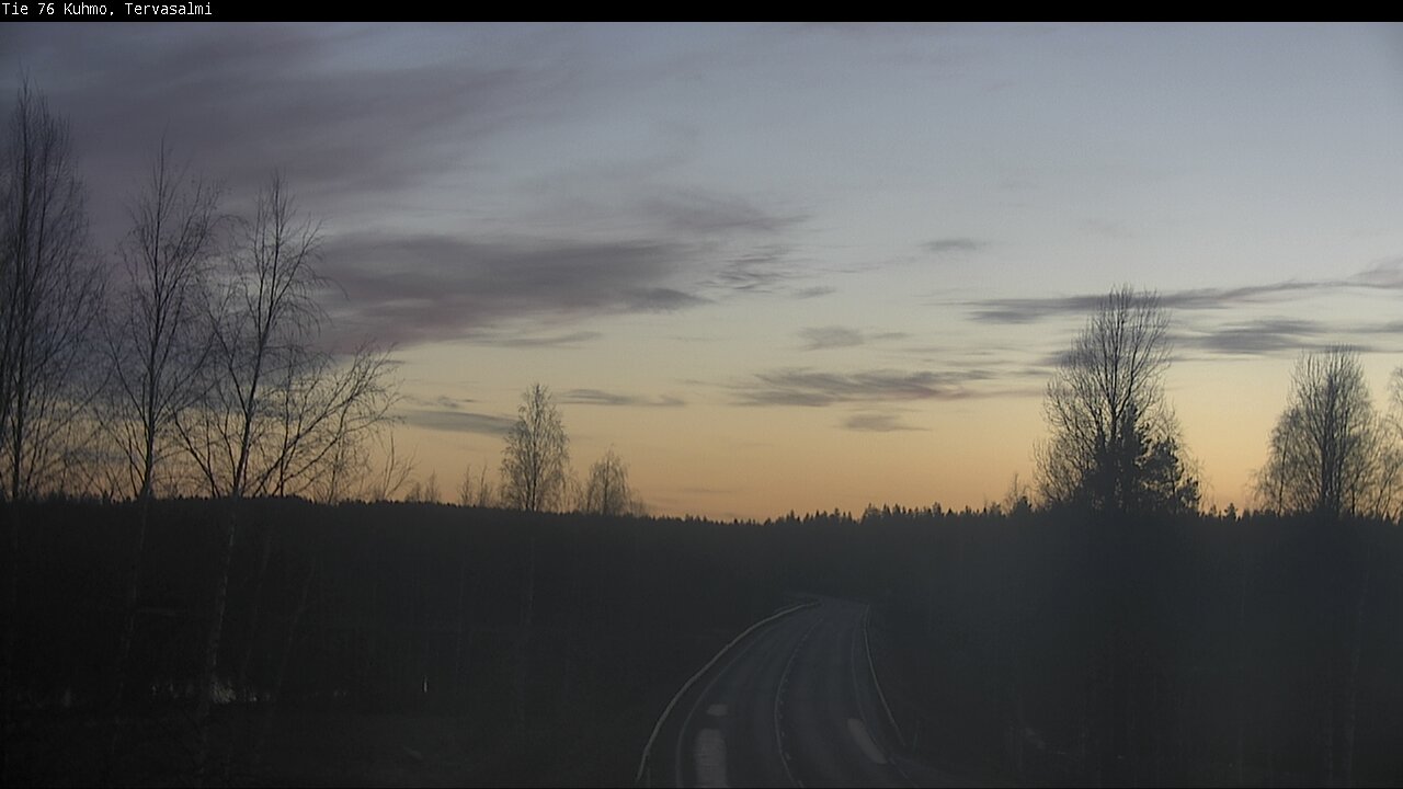 Kelikamerat Kuva Tie 76 Kuhmo, Tervasalmi, Kuhmo, Kainuu