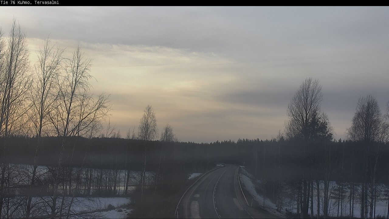 Kelikamerat Kuva Tie 76 Kuhmo, Tervasalmi, Kuhmo, Kainuu