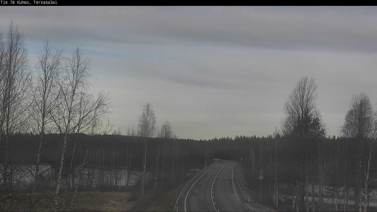 Kelikamerat Kuva Tie 76 Kuhmo, Tervasalmi, Kuhmo, Kainuu