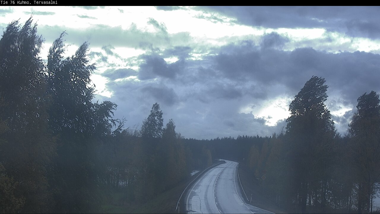 Weather Camera Image Road 76 Kuhmo, Tervasalmi, Kuhmo, Kainuu