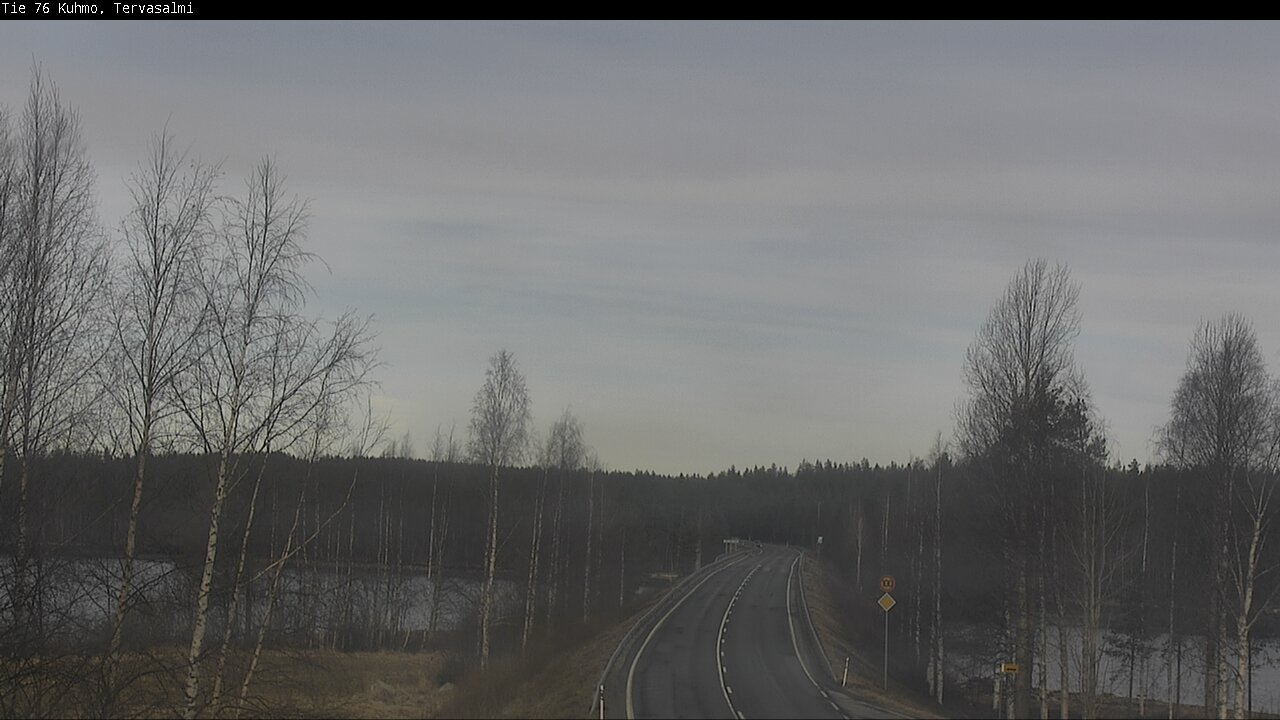 Kelikamerat Kuva Tie 76 Kuhmo, Tervasalmi, Kuhmo, Kainuu