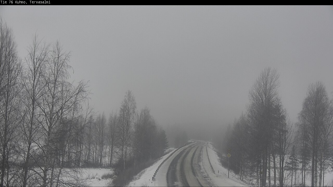 Weather Camera Image Road 76 Kuhmo, Tervasalmi, Kuhmo, Kainuu
