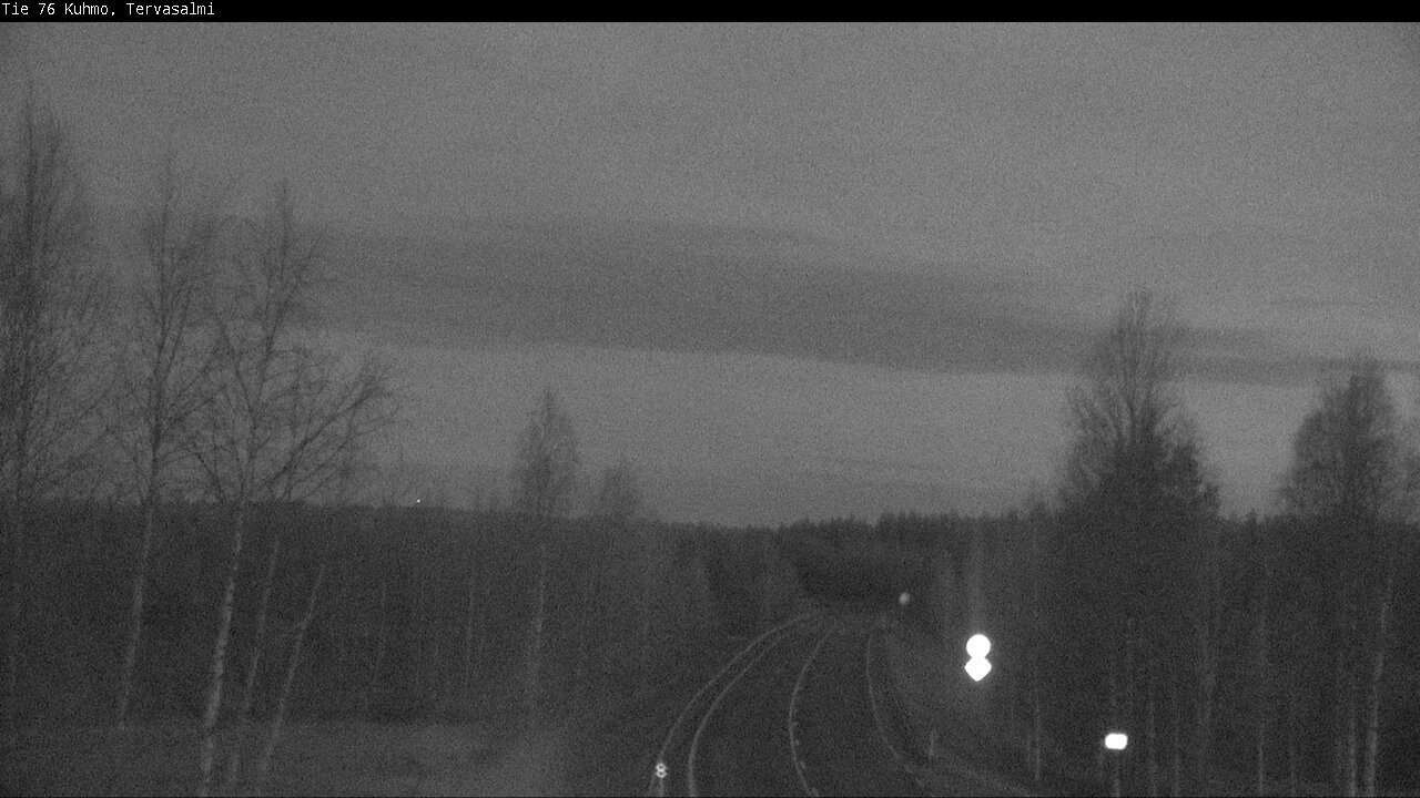 Weather Camera Image Road 76 Kuhmo, Tervasalmi, Kuhmo, Kainuu
