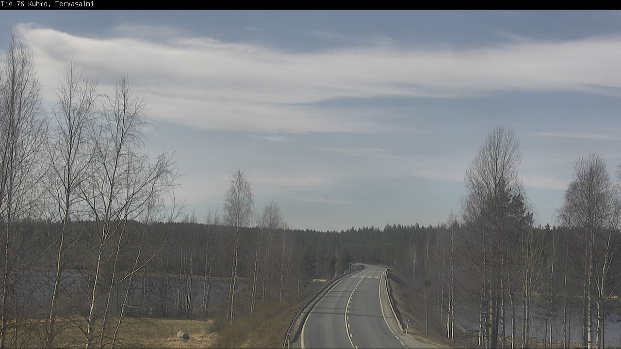 Kelikamerat Kuva Tie 76 Kuhmo, Tervasalmi, Kuhmo, Kainuu