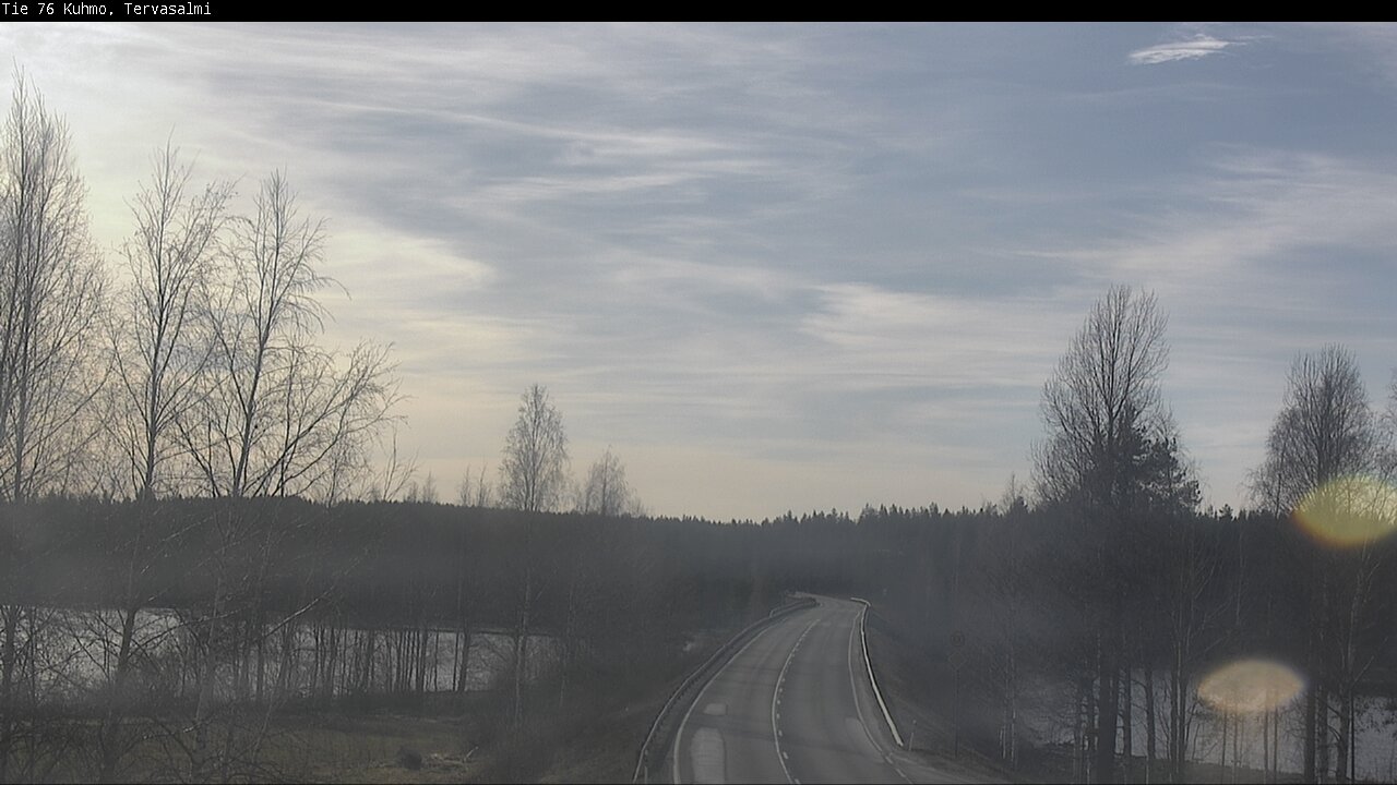 Kelikamerat Kuva Tie 76 Kuhmo, Tervasalmi, Kuhmo, Kainuu