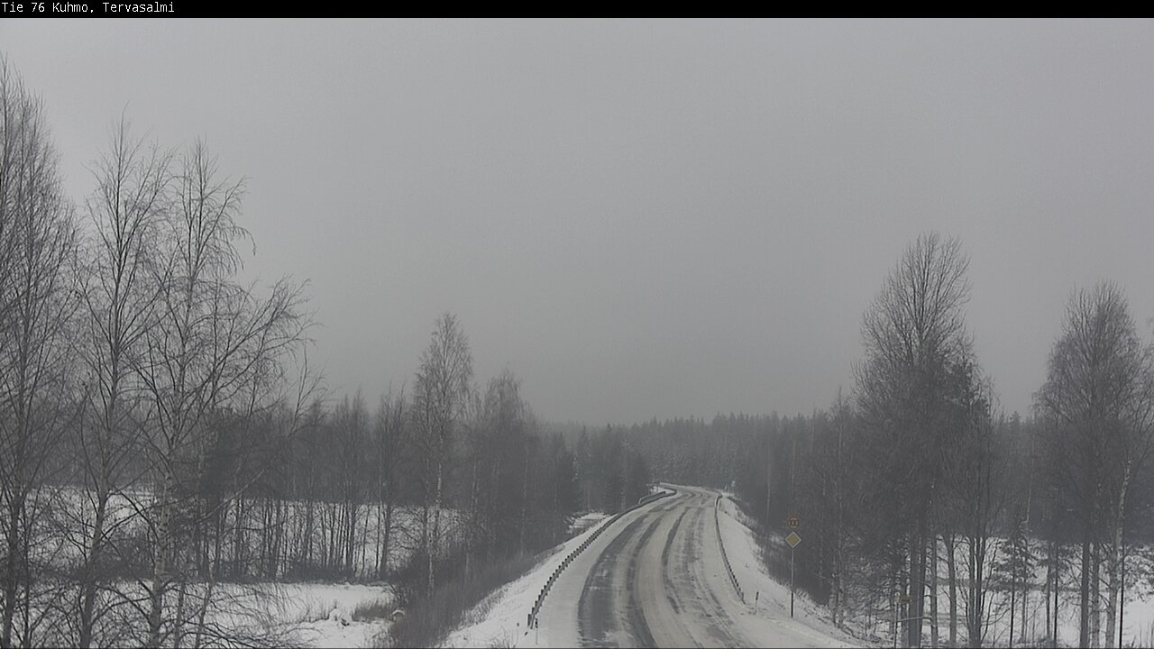Weather Camera Image Road 76 Kuhmo, Tervasalmi, Kuhmo, Kainuu