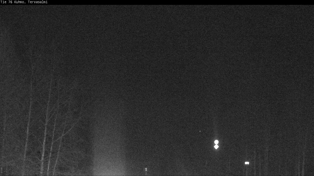Weather Camera Image Road 76 Kuhmo, Tervasalmi, Kuhmo, Kainuu