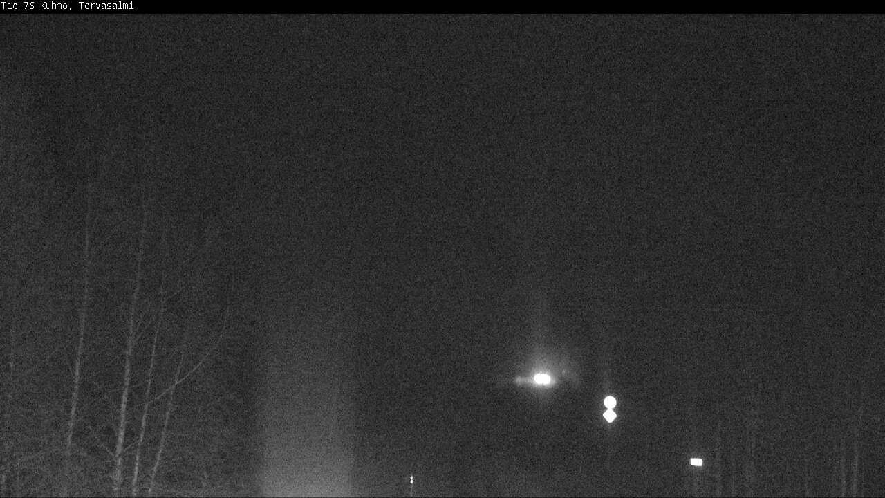 Weather Camera Image Road 76 Kuhmo, Tervasalmi, Kuhmo, Kainuu