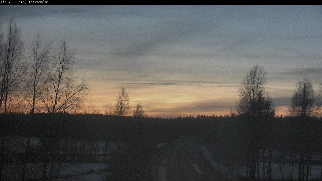 Kelikamerat Kuva Tie 76 Kuhmo, Tervasalmi, Kuhmo, Kainuu