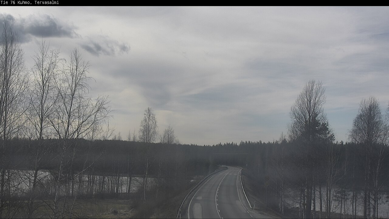 Kelikamerat Kuva Tie 76 Kuhmo, Tervasalmi, Kuhmo, Kainuu