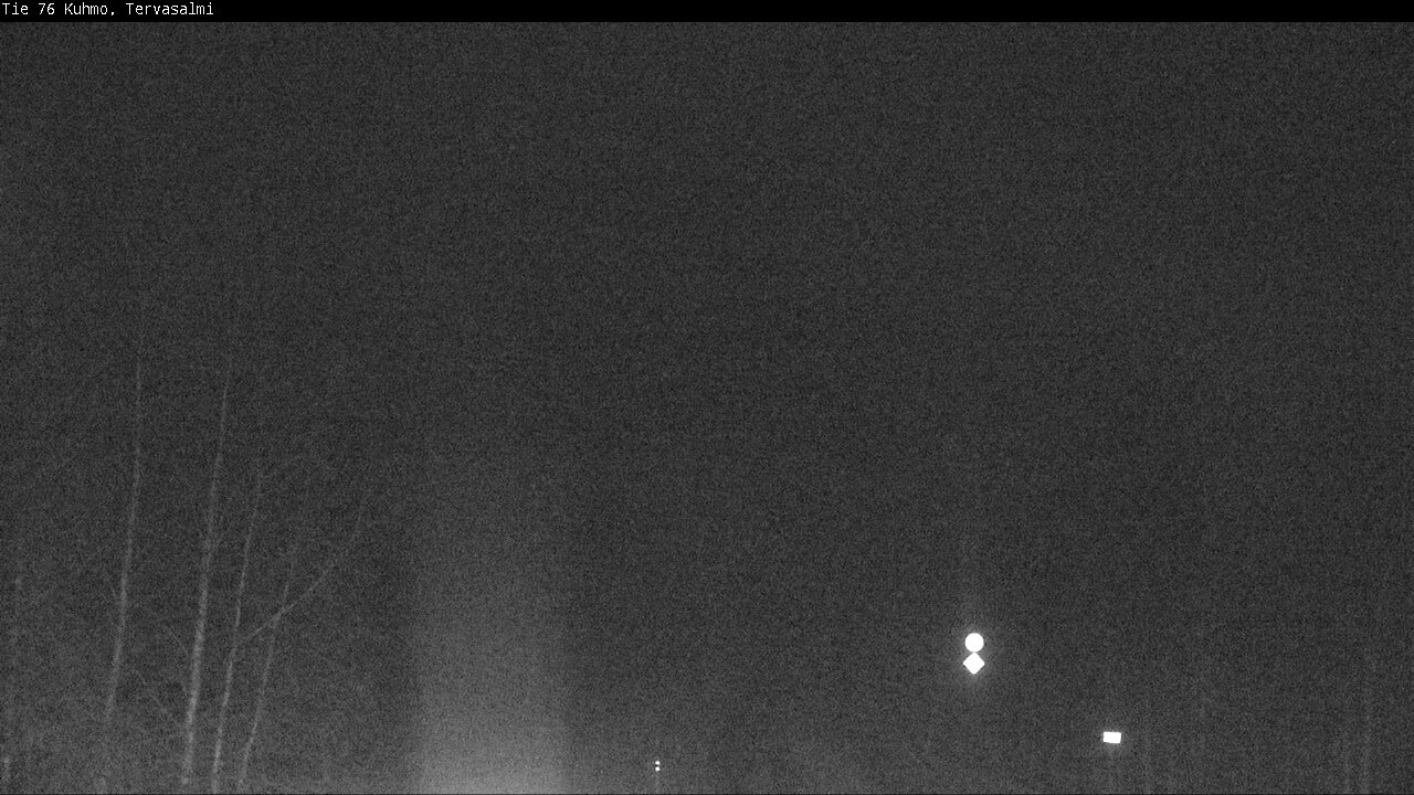 Weather Camera Image Road 76 Kuhmo, Tervasalmi, Kuhmo, Kainuu