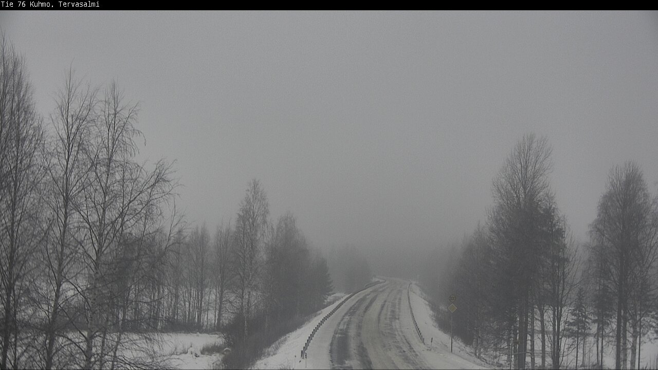 Weather Camera Image Road 76 Kuhmo, Tervasalmi, Kuhmo, Kainuu