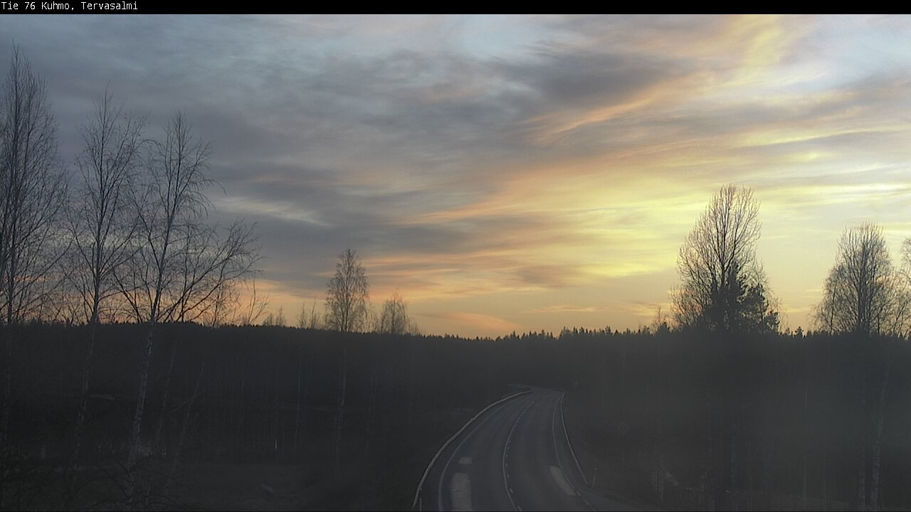 Kelikamerat Kuva Tie 76 Kuhmo, Tervasalmi, Kuhmo, Kainuu