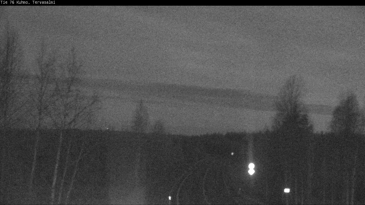 Weather Camera Image Road 76 Kuhmo, Tervasalmi, Kuhmo, Kainuu