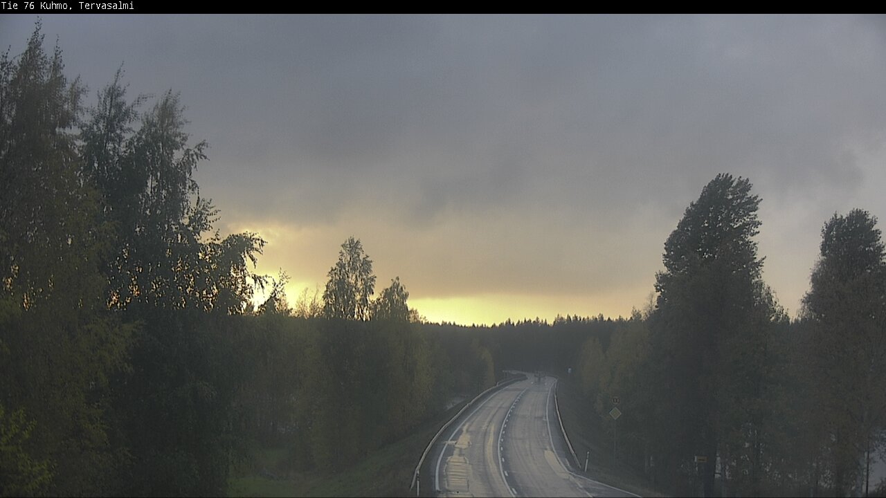 Kelikamerat Kuva Tie 76 Kuhmo, Tervasalmi, Kuhmo, Kainuu