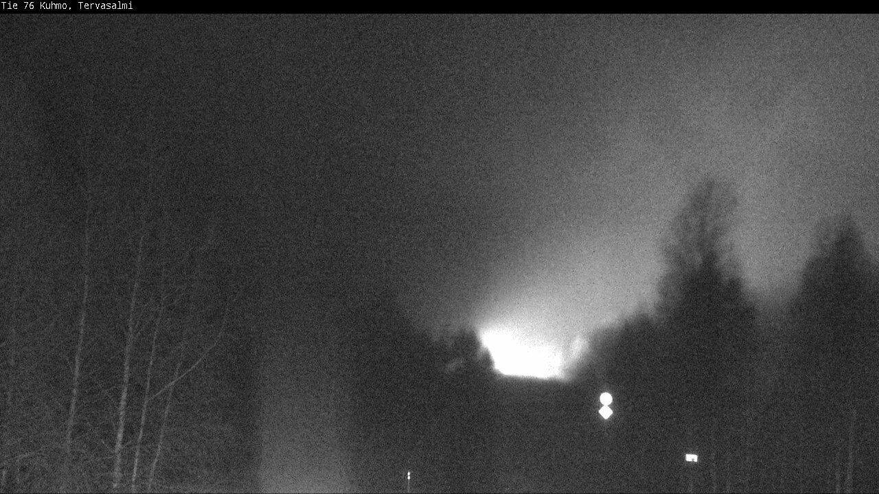 Weather Camera Image Road 76 Kuhmo, Tervasalmi, Kuhmo, Kainuu
