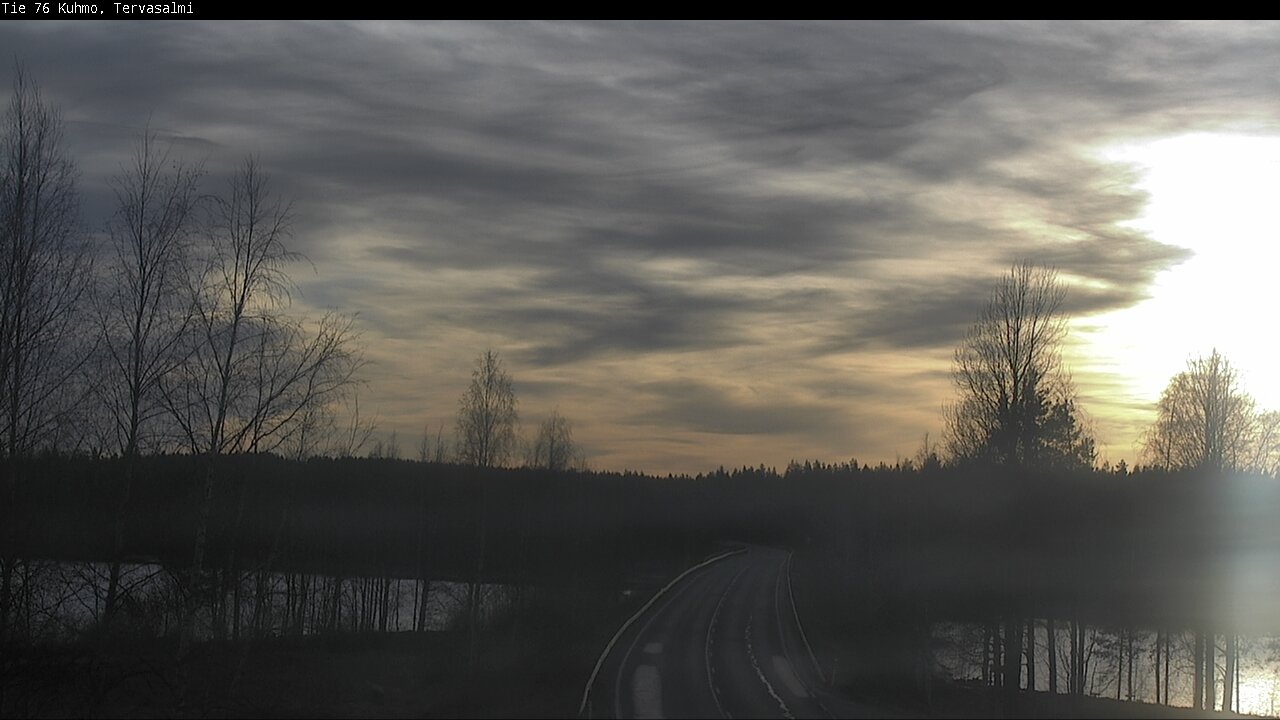 Kelikamerat Kuva Tie 76 Kuhmo, Tervasalmi, Kuhmo, Kainuu