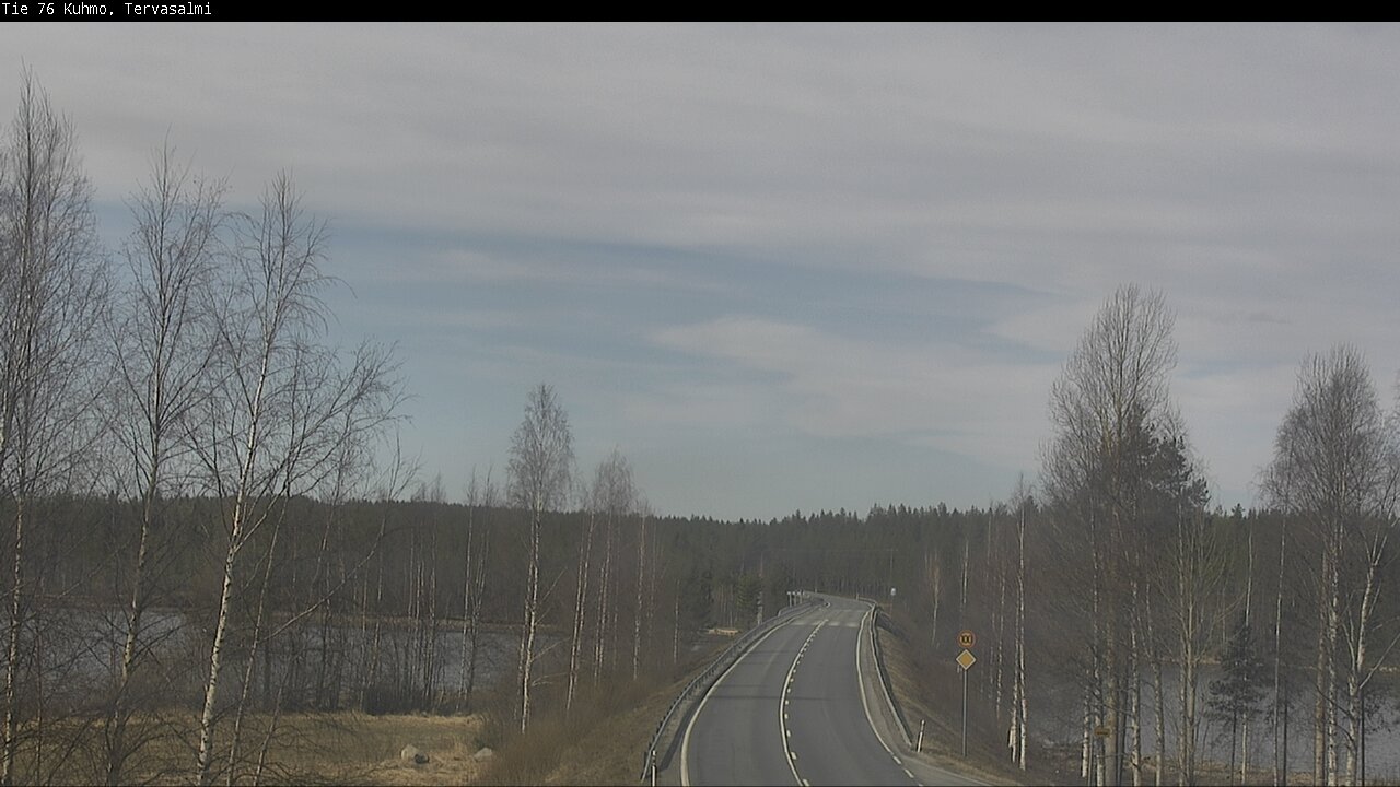 Kelikamerat Kuva Tie 76 Kuhmo, Tervasalmi, Kuhmo, Kainuu