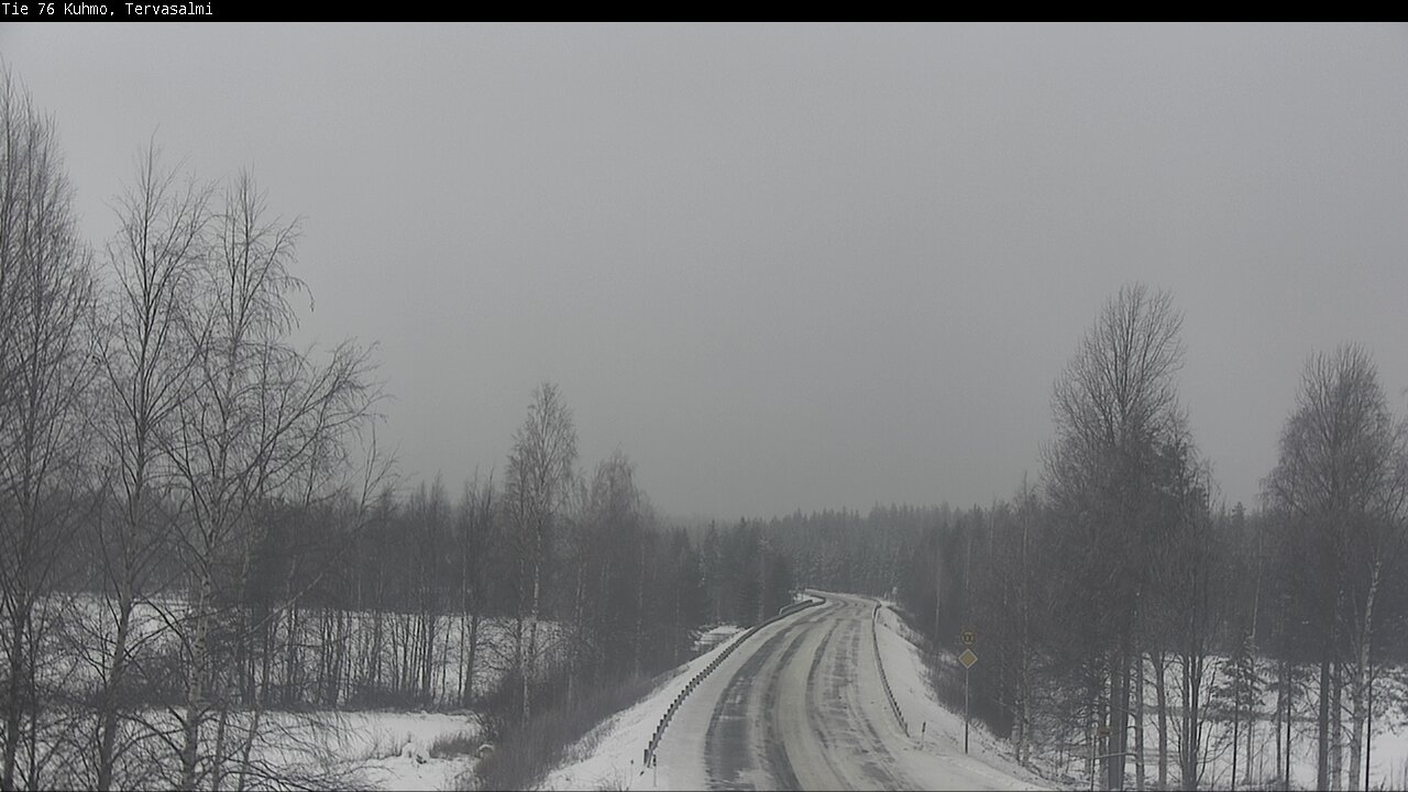 Weather Camera Image Road 76 Kuhmo, Tervasalmi, Kuhmo, Kainuu