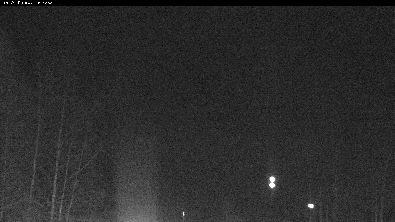 Weather Camera Image Road 76 Kuhmo, Tervasalmi, Kuhmo, Kainuu