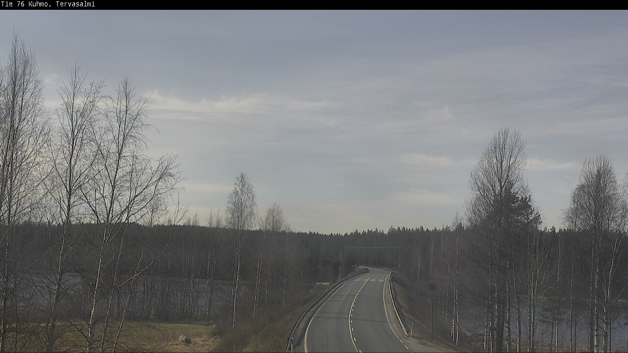 Kelikamerat Kuva Tie 76 Kuhmo, Tervasalmi, Kuhmo, Kainuu