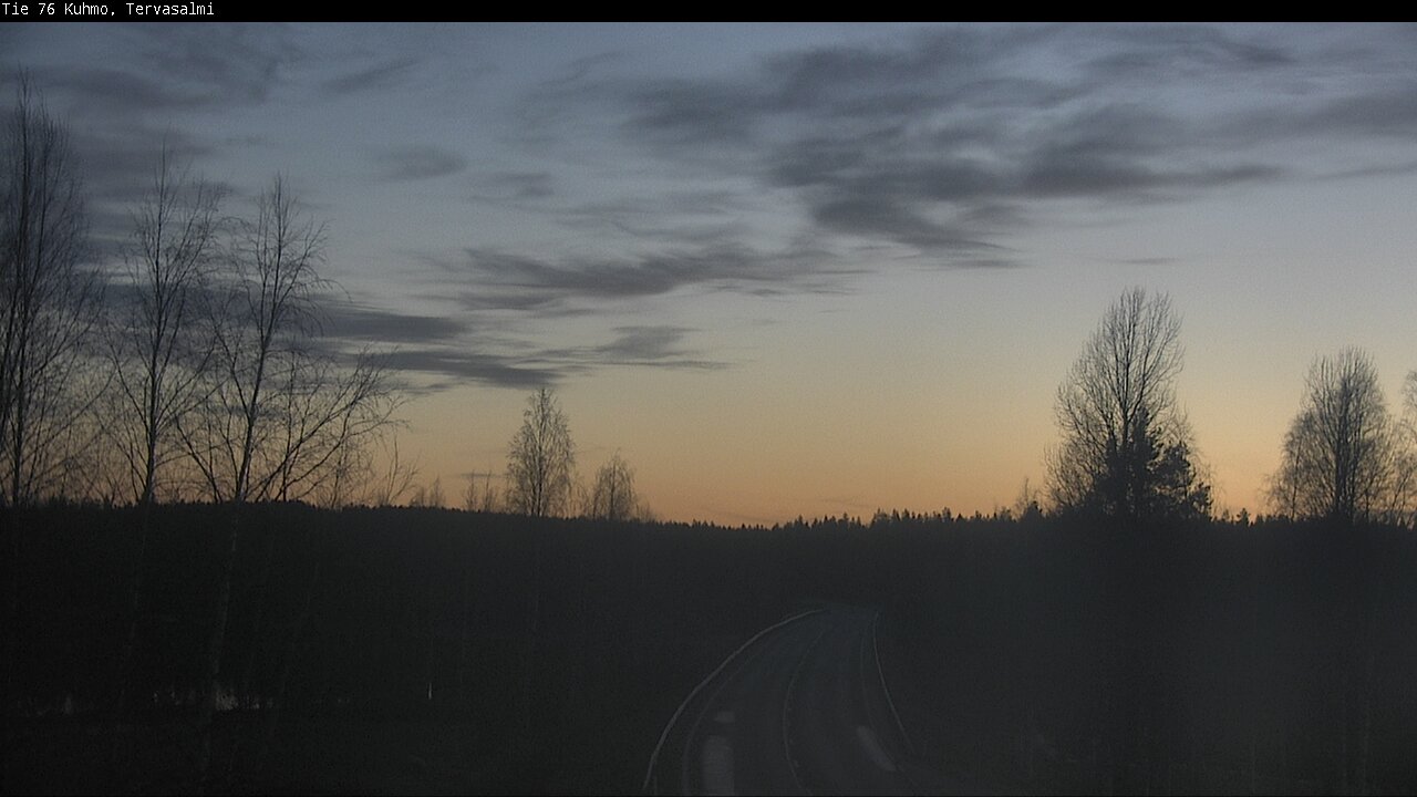 Kelikamerat Kuva Tie 76 Kuhmo, Tervasalmi, Kuhmo, Kainuu