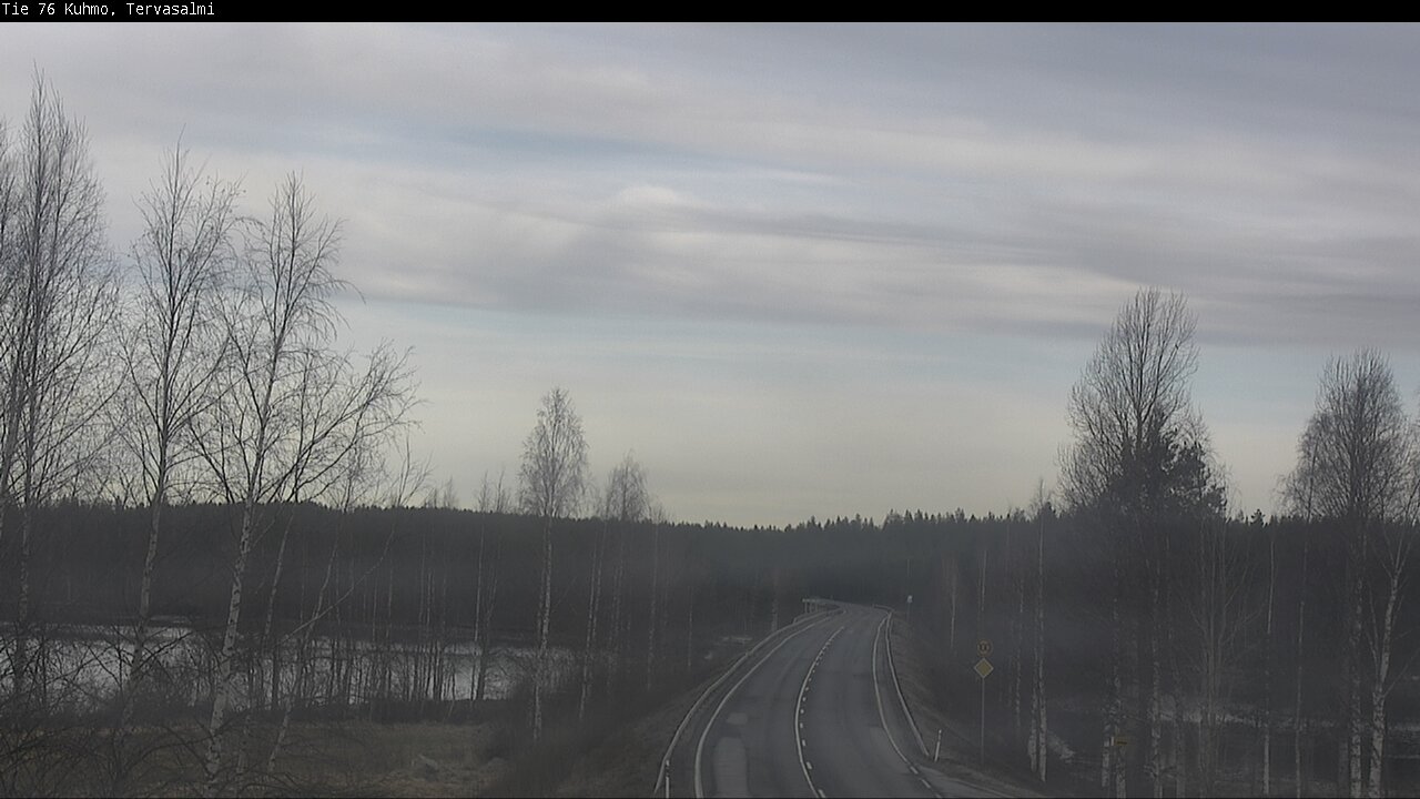 Kelikamerat Kuva Tie 76 Kuhmo, Tervasalmi, Kuhmo, Kainuu