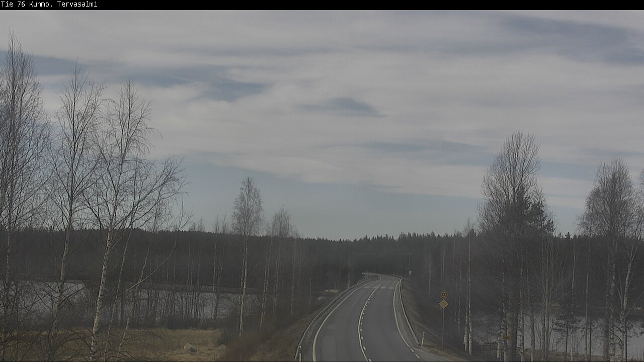 Kelikamerat Kuva Tie 76 Kuhmo, Tervasalmi, Kuhmo, Kainuu