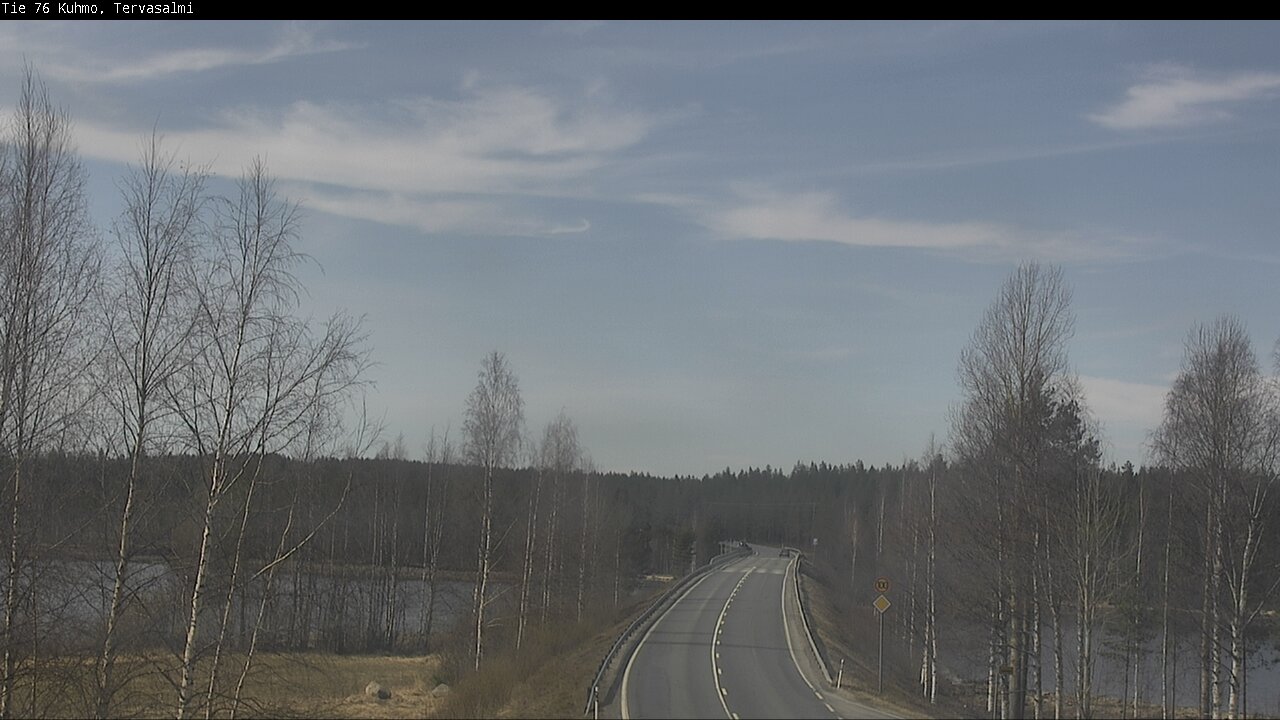 Kelikamerat Kuva Tie 76 Kuhmo, Tervasalmi, Kuhmo, Kainuu