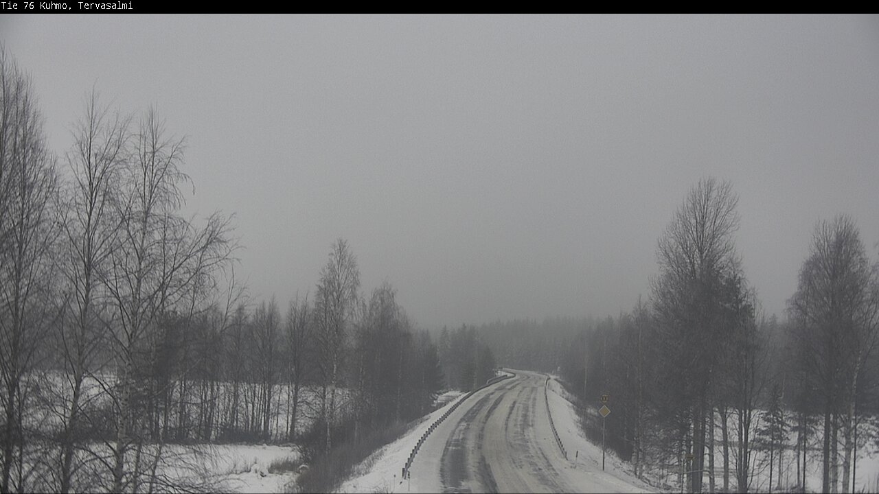 Weather Camera Image Road 76 Kuhmo, Tervasalmi, Kuhmo, Kainuu