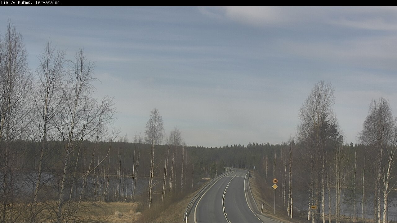Kelikamerat Kuva Tie 76 Kuhmo, Tervasalmi, Kuhmo, Kainuu