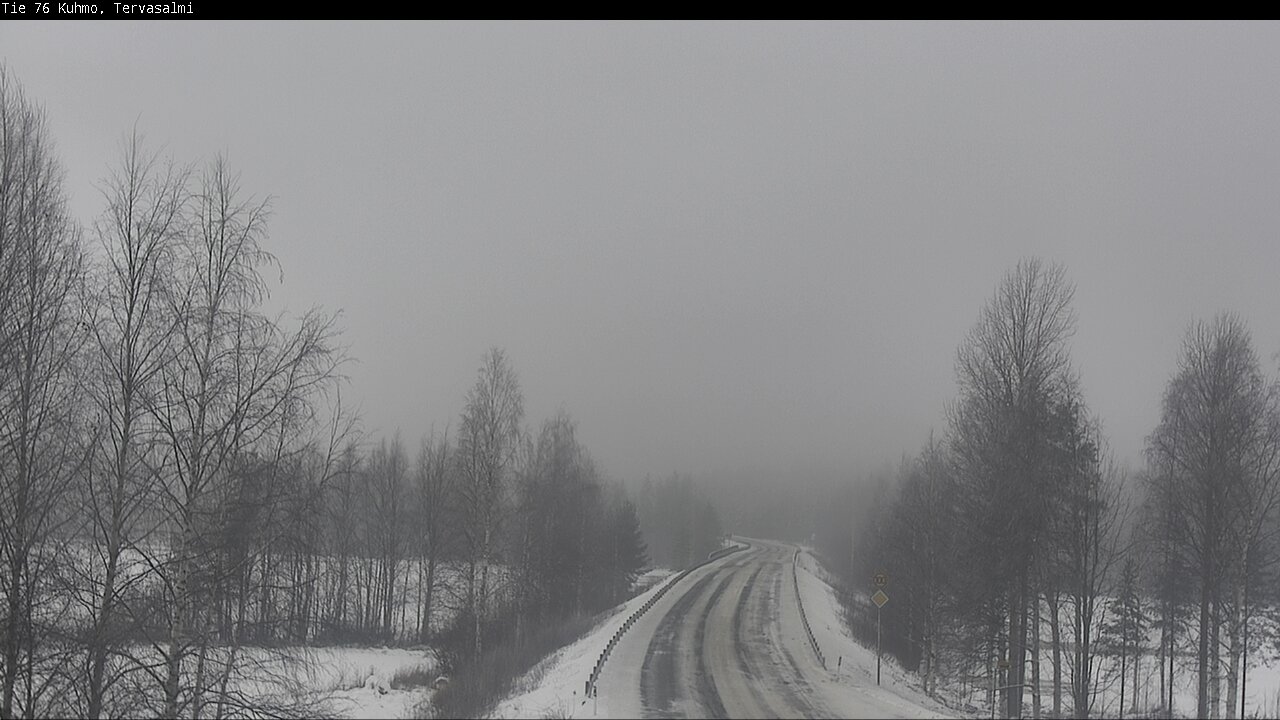 Weather Camera Image Road 76 Kuhmo, Tervasalmi, Kuhmo, Kainuu