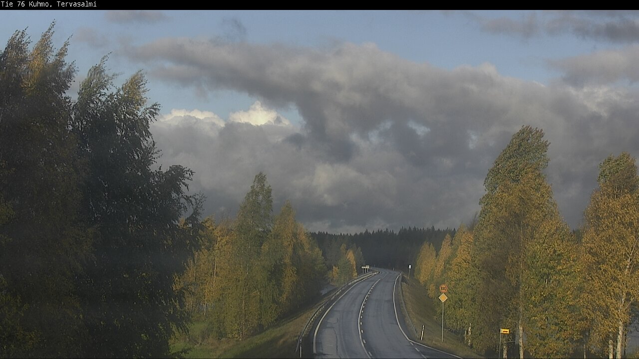 Weather Camera Image Road 76 Kuhmo, Tervasalmi, Kuhmo, Kainuu