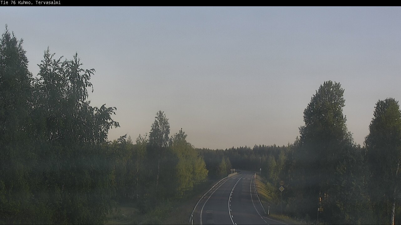 Kelikamerat Kuva Tie 76 Kuhmo, Tervasalmi, Kuhmo, Kainuu