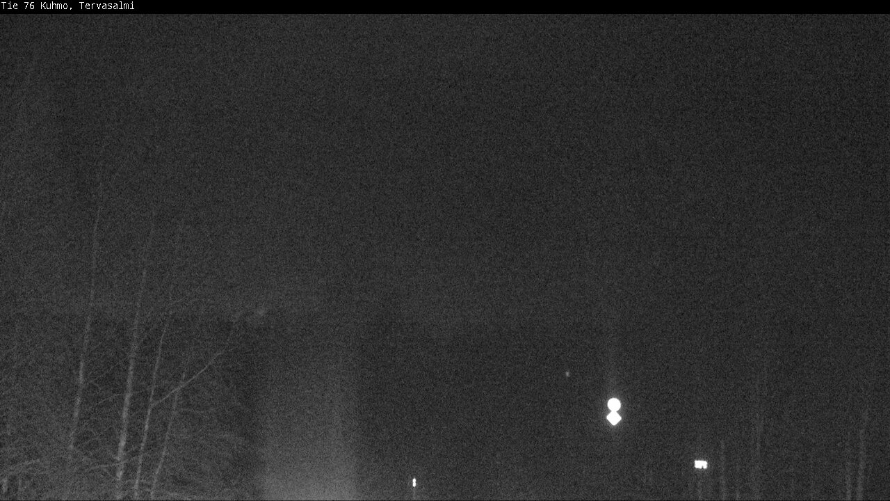 Weather Camera Image Road 76 Kuhmo, Tervasalmi, Kuhmo, Kainuu