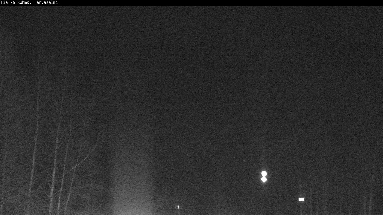Weather Camera Image Road 76 Kuhmo, Tervasalmi, Kuhmo, Kainuu