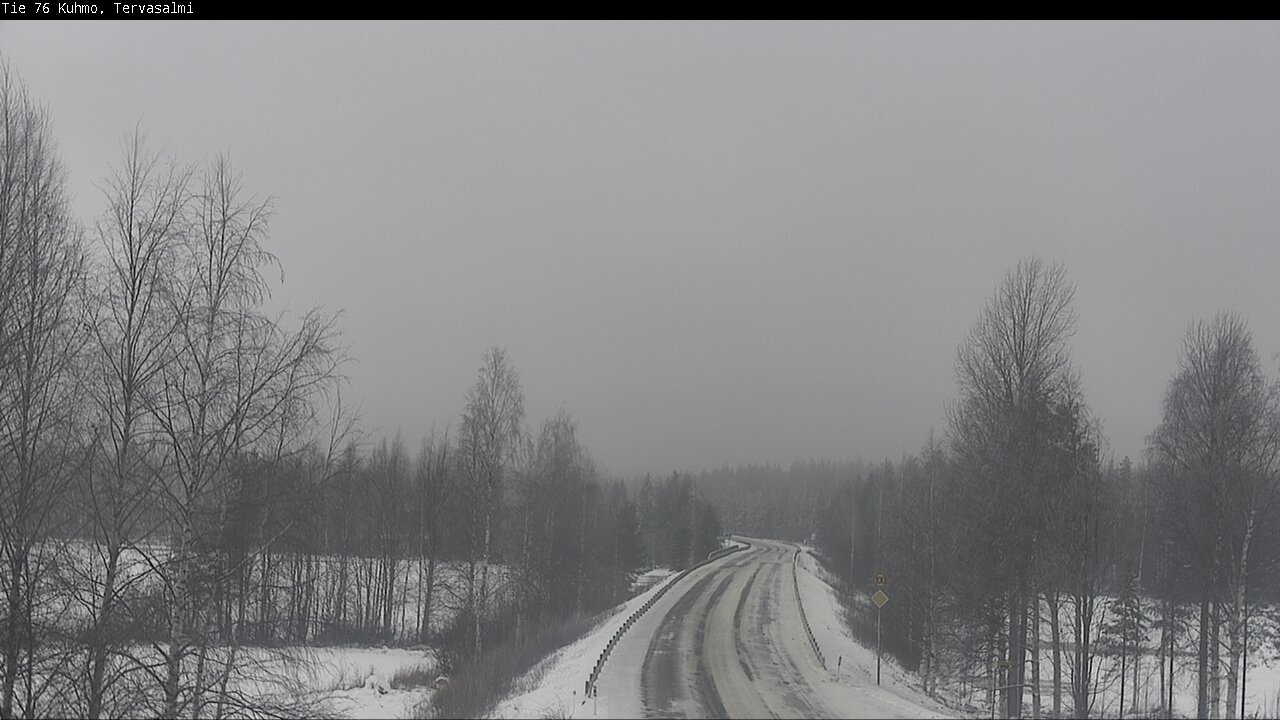 Weather Camera Image Road 76 Kuhmo, Tervasalmi, Kuhmo, Kainuu