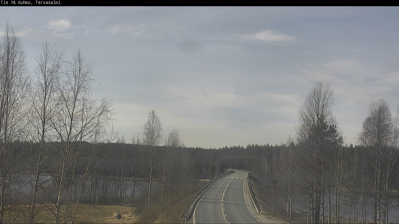 Kelikamerat Kuva Tie 76 Kuhmo, Tervasalmi, Kuhmo, Kainuu