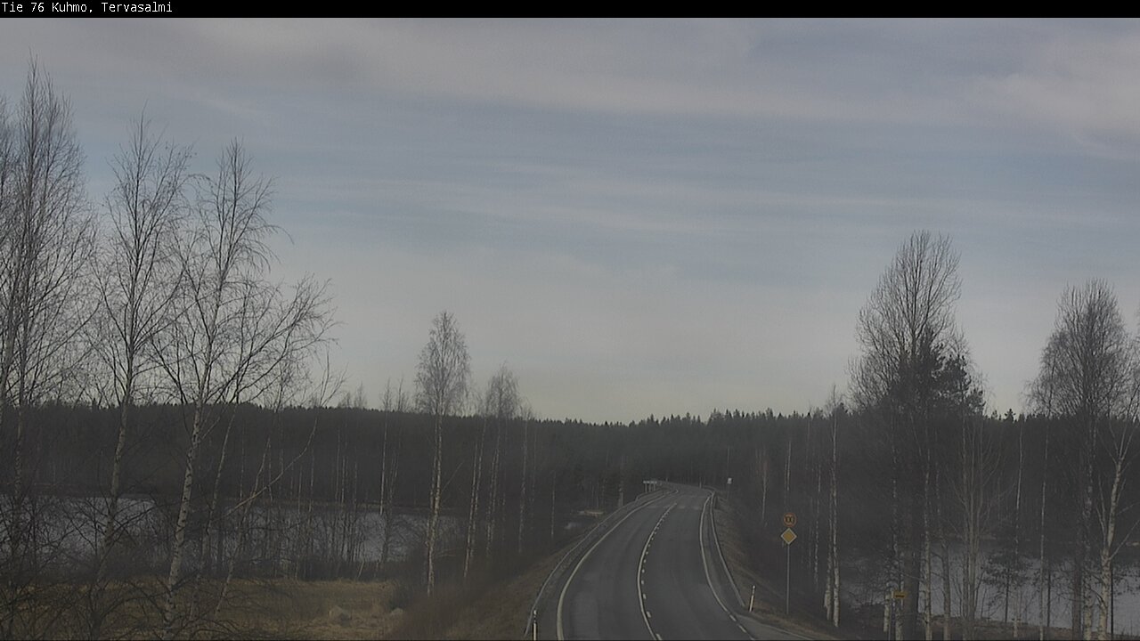 Kelikamerat Kuva Tie 76 Kuhmo, Tervasalmi, Kuhmo, Kainuu