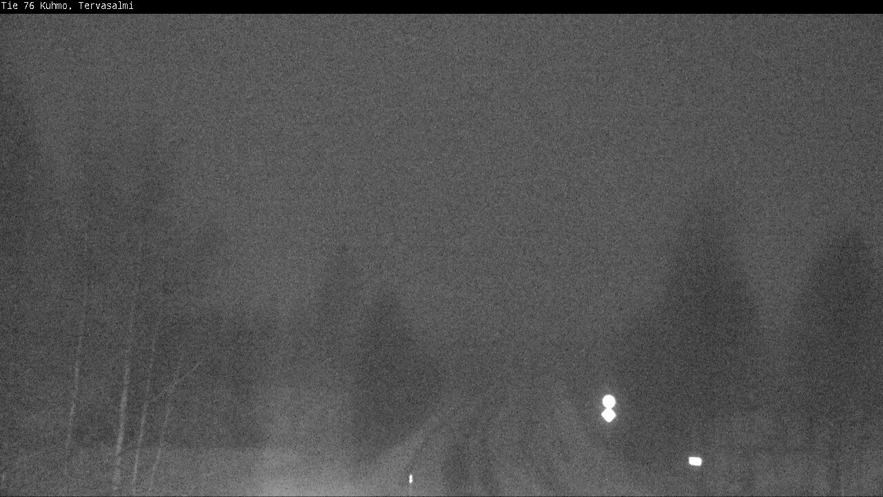 Weather Camera Image Road 76 Kuhmo, Tervasalmi, Kuhmo, Kainuu