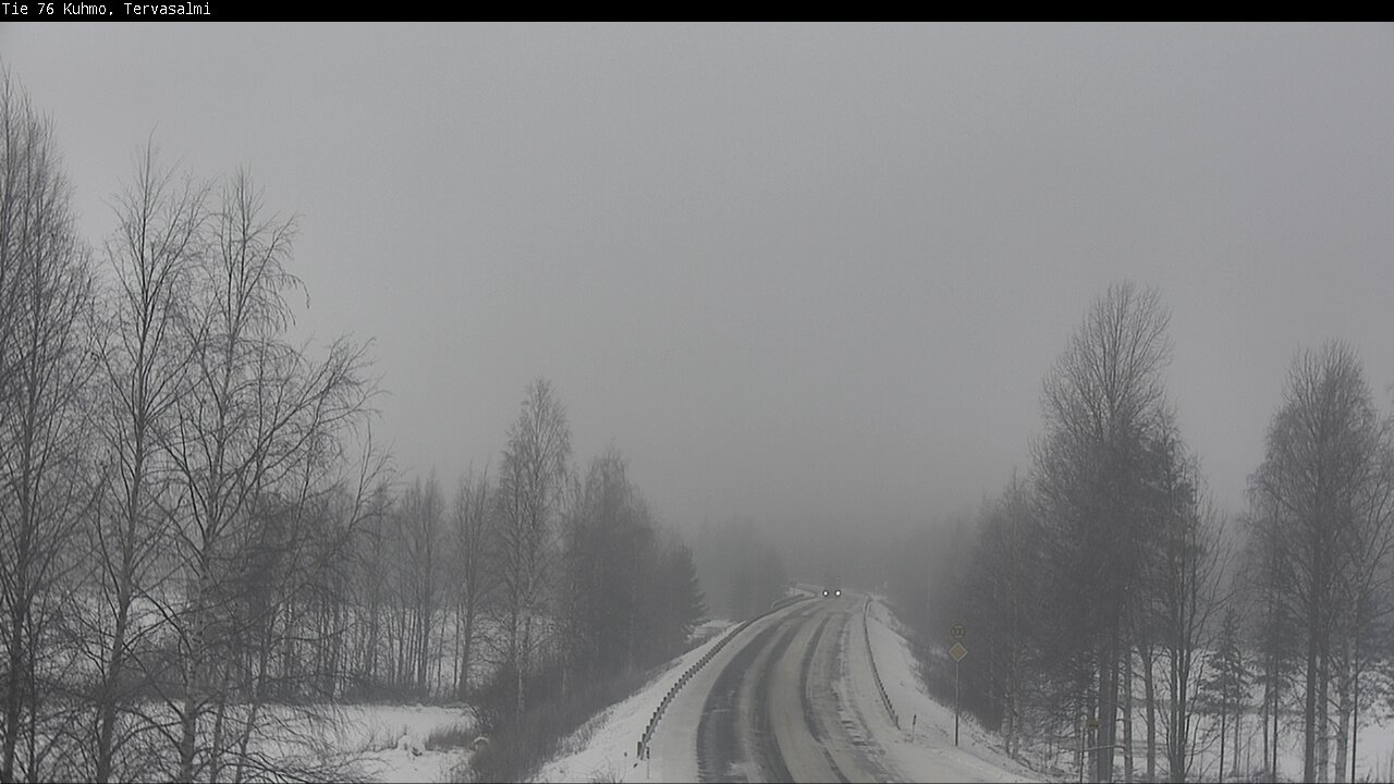 Weather Camera Image Road 76 Kuhmo, Tervasalmi, Kuhmo, Kainuu
