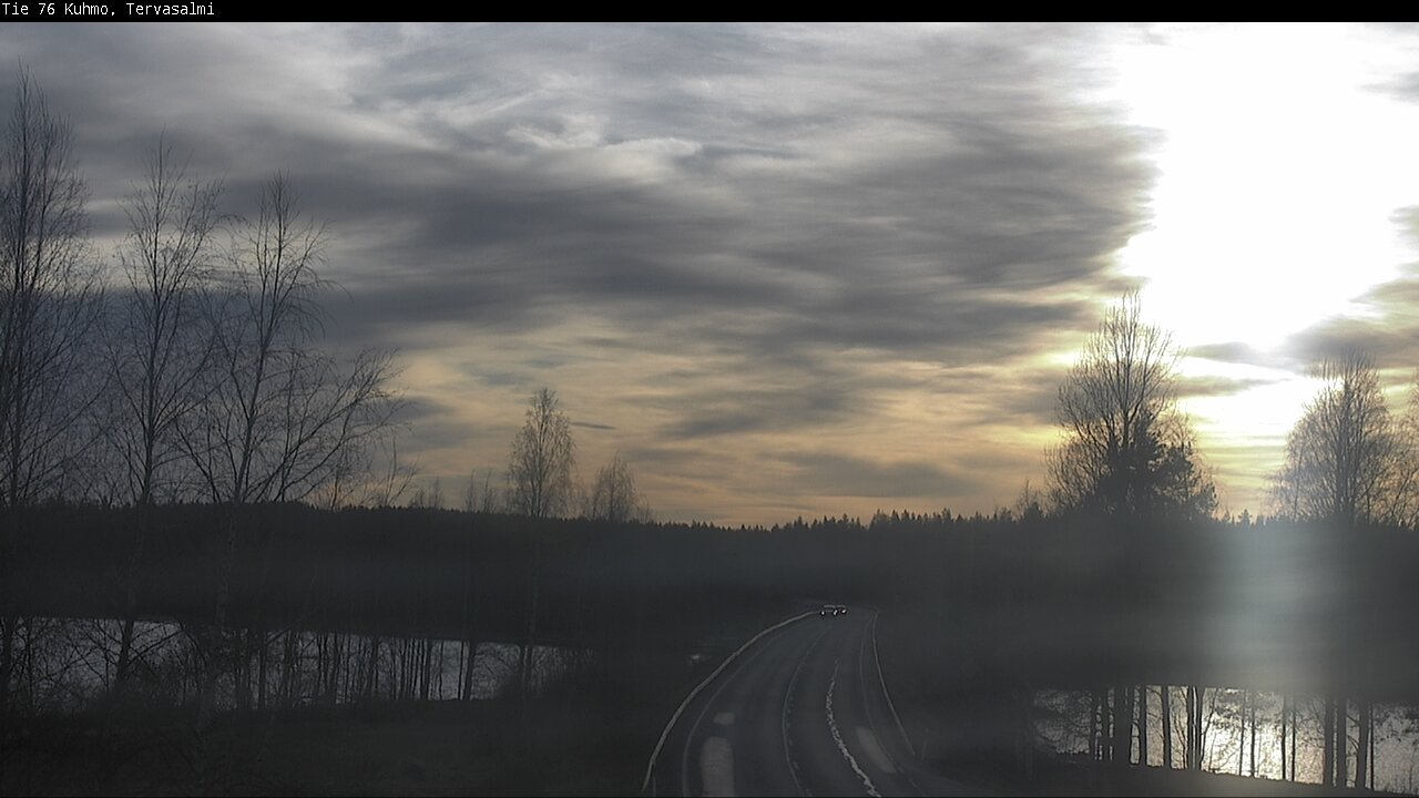 Kelikamerat Kuva Tie 76 Kuhmo, Tervasalmi, Kuhmo, Kainuu