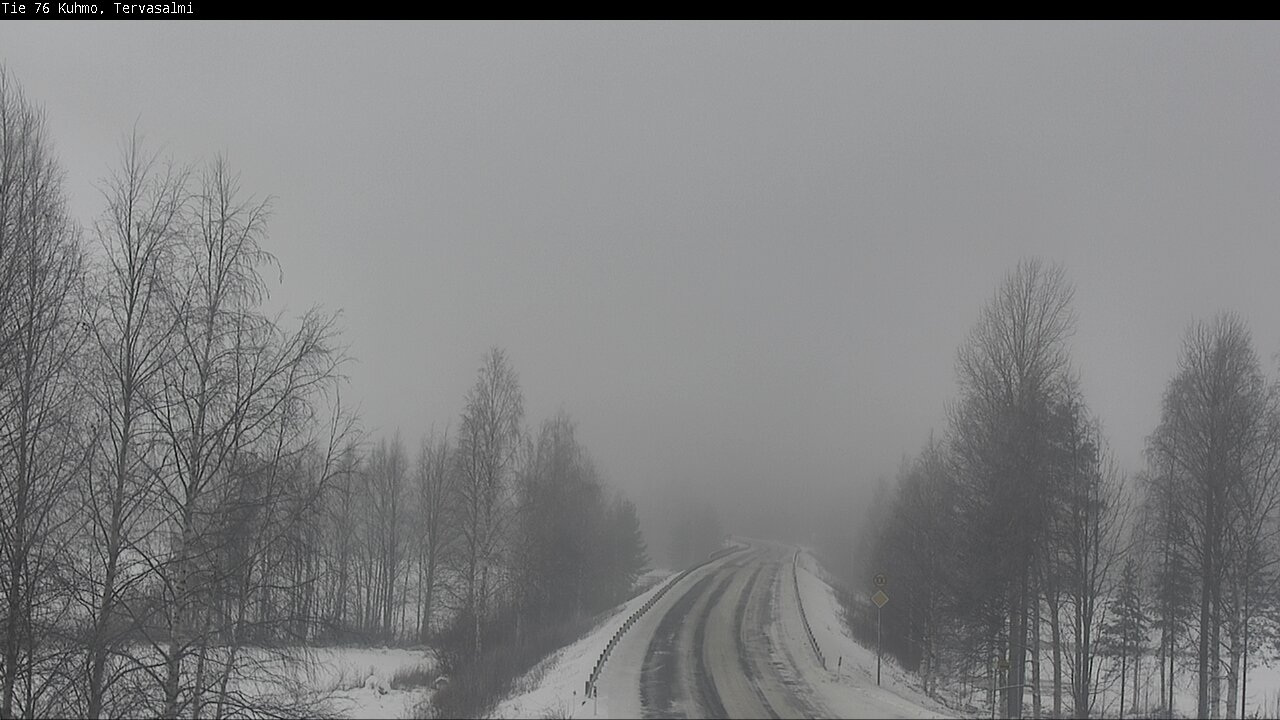 Weather Camera Image Road 76 Kuhmo, Tervasalmi, Kuhmo, Kainuu
